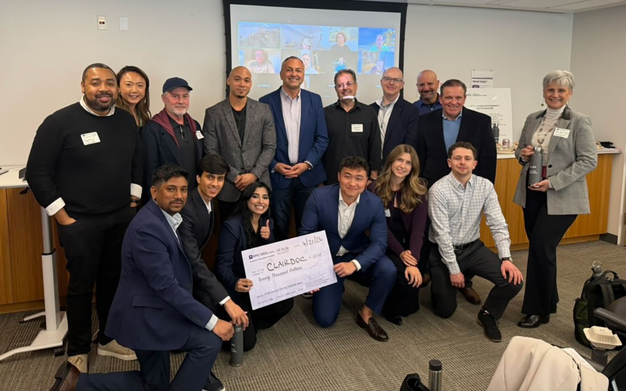 NYU SPS Pitch Your Passion group photo