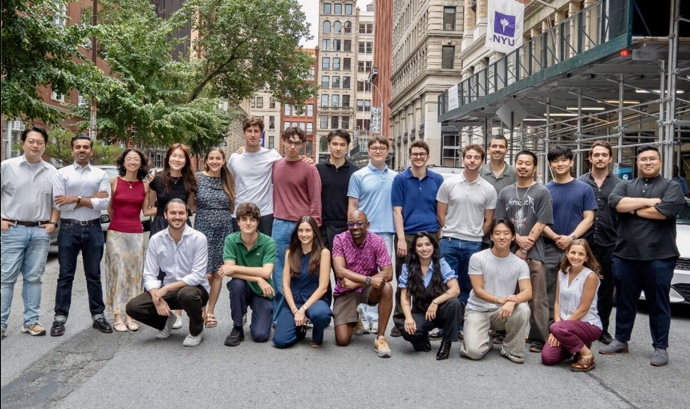 NYU 2026 Summer Launchpad cohort group photo